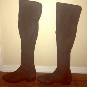 Aldo Suede Over the Knee Boots